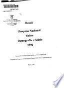 Brasil pesquisa nacional sobre demografia e saude, 1996
