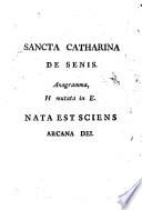 Breve reseña de la vida, vírtudes y hechos heroicos de Sta. Catalina de Serra