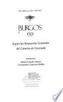 Burgos, 1751