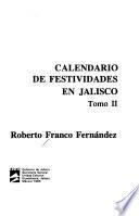 Calendario de festividades en Jalisco