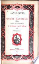 Cancionero de Gómez Manrique