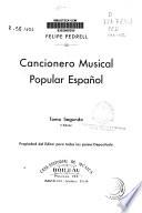Cancionero musical popular español