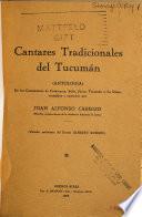 Cantares tradicionales del Tucumán