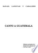 Canto a Guatemala