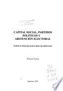 Capital social, partidos políticos y abstención electoral