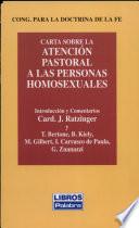Carta sobre la atención pastoral a las personas homosexuales