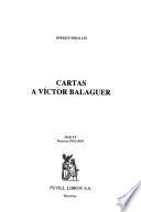 Cartas a Víctor Balaguer