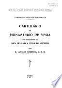 Cartulario de Monasterio de Vega