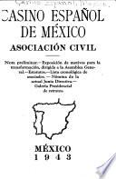 Casino español de Mexico, association civil ...
