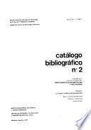 Catálogo bibliográfico