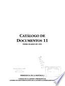 Catálogo de documentos: Enero-marzo, 1993