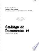 Catálogo de documentos