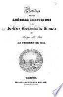 Catálogo de los señores individuos de la ... Sociedad ... 1838