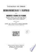 Catálogo de obras iberoamericanas y filipinas de la Biblioteca Nacional de Madrid