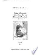 Catálogo de partituras del Archivo Canuto Berea en la Biblioteca de la Diputación de A Coruña