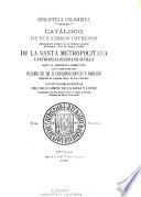 Catálogo de sus libros impresos: Libros y autógrafos de D. Cristóbal Colón [por Simón de la Rosa y López] Catálogo: C.-D. 1891