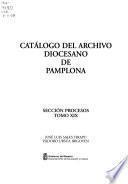 Catálogo del archivo diocesano de Pamplona: Siglos XVII-XVIII [1554-1686