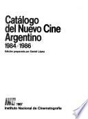 Catálogo del nuevo cine argentino, 1984-1986