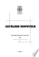 Catálogo mapoteca