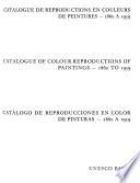 Catalogue de reproductions en couleurs de la peinture de 1860 à ...