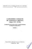 Catecismos catolicos de Venezuela hispana