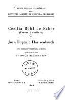 Cecilia Bohl de Faber (Fernan Cabellero) y Juan Eugenio Hartzenbusch