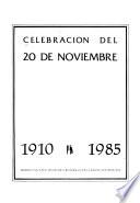 Celebración del 20 de noviembre