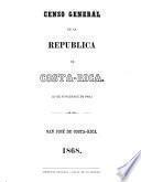 Censo general de la república de Costa Rica (27 de noviembre de 1864).