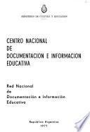 Centro Nacional de Documentación e Información Educativa