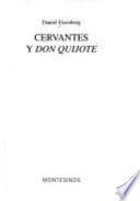 Cervantes y Don Quijote