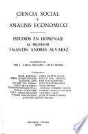 Ciencia social y análisis económico