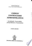 Código contencioso administrativo