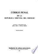 Código penal de la República Oriental del Uruguay