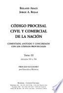 Código procesal civil y comercial de la nación: Artículos 595 a 784