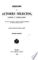 Colección de autores selectos, latinos y castellanos