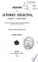 Colección de autores selectos latinos y castellanos: Primer año de latín y castellano (VII, 450 p.)