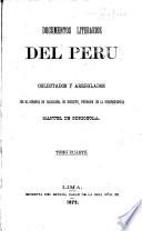 Colección de documentos literarios del Perú