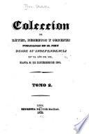 Coleccion de leyes, decretos y ordenes publicadas en el Peru desde su independencia en el año 1821, hasta 1851