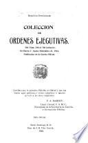 Colección de leyes, decretos y resoluciones emanados de los poderes legislativo y ejecutivo de law república