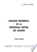 Colección documental de la Universidad Central del Ecuador