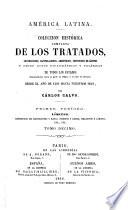 Colección histórica completa de los tratados: 1791
