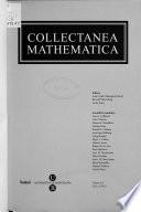 Collectanea Mathematica