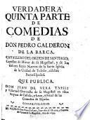 Comedias, que nuevamente publico corregidas Juan de Vera Tassis y Villarroel