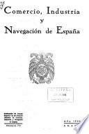 Comercio, industria y navegación de España