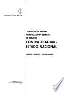 Comisión Bicameral Investigadora Especial de Estudio Contrato ALUAR-Estado Nacional
