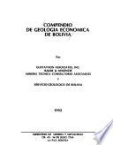 Compendio de geología económica de Bolivia