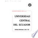 Compendio de la Universidad Central del Ecuador