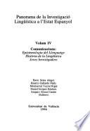 Comunicacions de Epistemologia Delllenguatge Historia de la Lingü