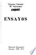 Concurso literario 30 ̊[i. e. trigésimo] aniversario Copec: Ensayos. (LACAP 67-1476)