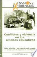 Conflictos y Violencia en los Ambitos Educativos